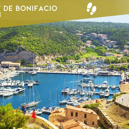 Appartamento Le Nathalia - T3 4 étoiles, Vue Port De Bonifacio (Corsica)